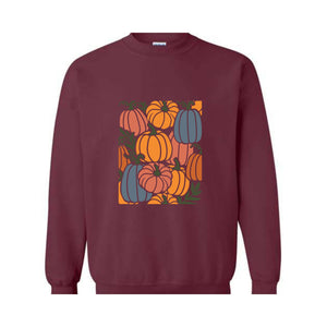 Boho Fall Autumn Sweatshirt, Fall Sweatshirt, Women's Fall Sweater, Fall Crewneck, Pumpkin Sweatshirt, Cozy Season Sweatshit, Cute Fall Gift