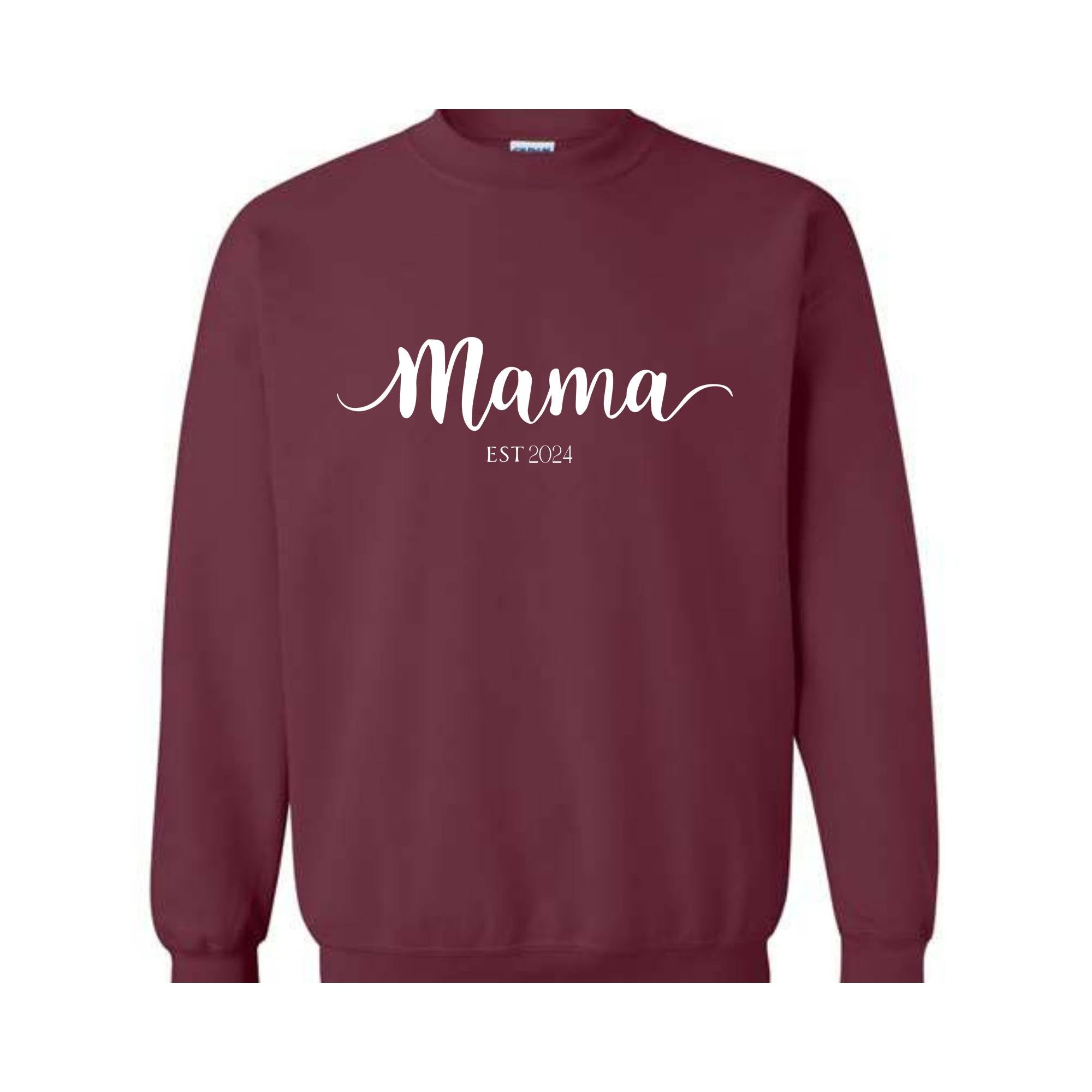 Personalized Mama Sweatshirt With Kids Names, Mama Sweatshirt, Mom Sweatshirt, Gift for Mom, Mama with Kids Names.