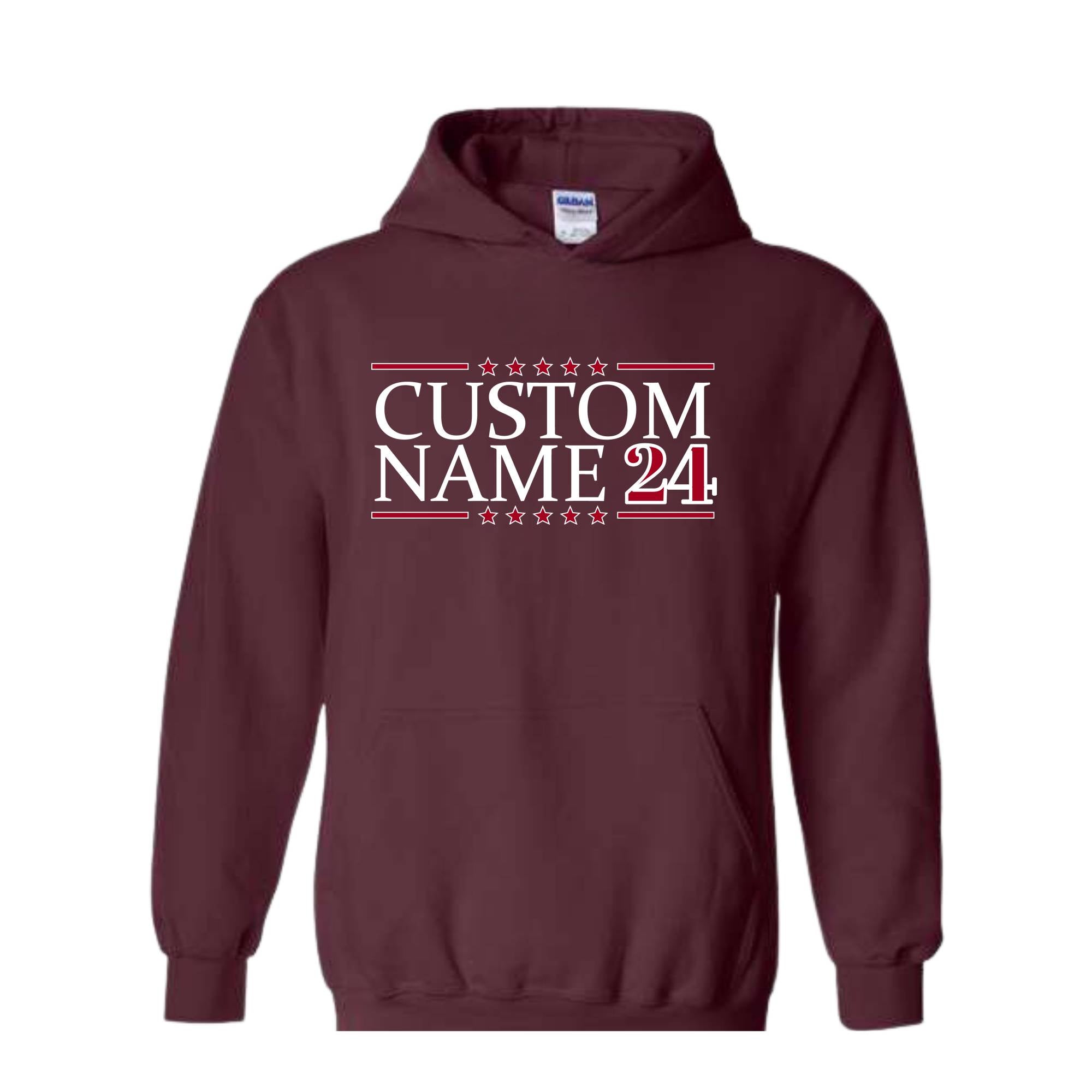 Custom Election 2024 Sweatshirt, Custom USA Election Day Hoodie, Custom President Sweatshirt, Custom Political Sweatshirt, Custom Elec