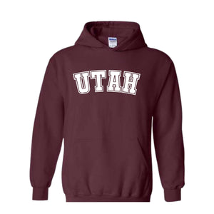 Utah Hoodie, Utah, Utah Gift, Utah Sweater, Utah Hoodie, Utah Gifts, Vintage Hoodie, Utah Crewneck, College Hoodie