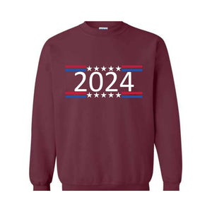 Custom Name Elections 2024 Sweatshirt, I Stand With Sweatshirt, Elections Apparel, Elections 2024, Elections Sweatshirt