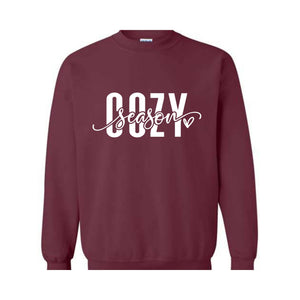 Cozy Season Sweatshirt, Winter Sweatshirt, Cosy Vibes Sweatshirt, Funny Christmas Sweatshirt, Christmas Mom Sweatshirt