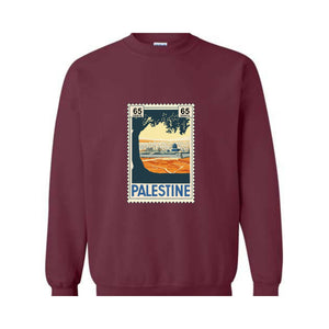 Palestine Sweatshirt, Free Palestine Sweatshirt, Arabic Palestine Sweatshirt, Save Gaza Sweatshirt, Palestine Map Hoodie