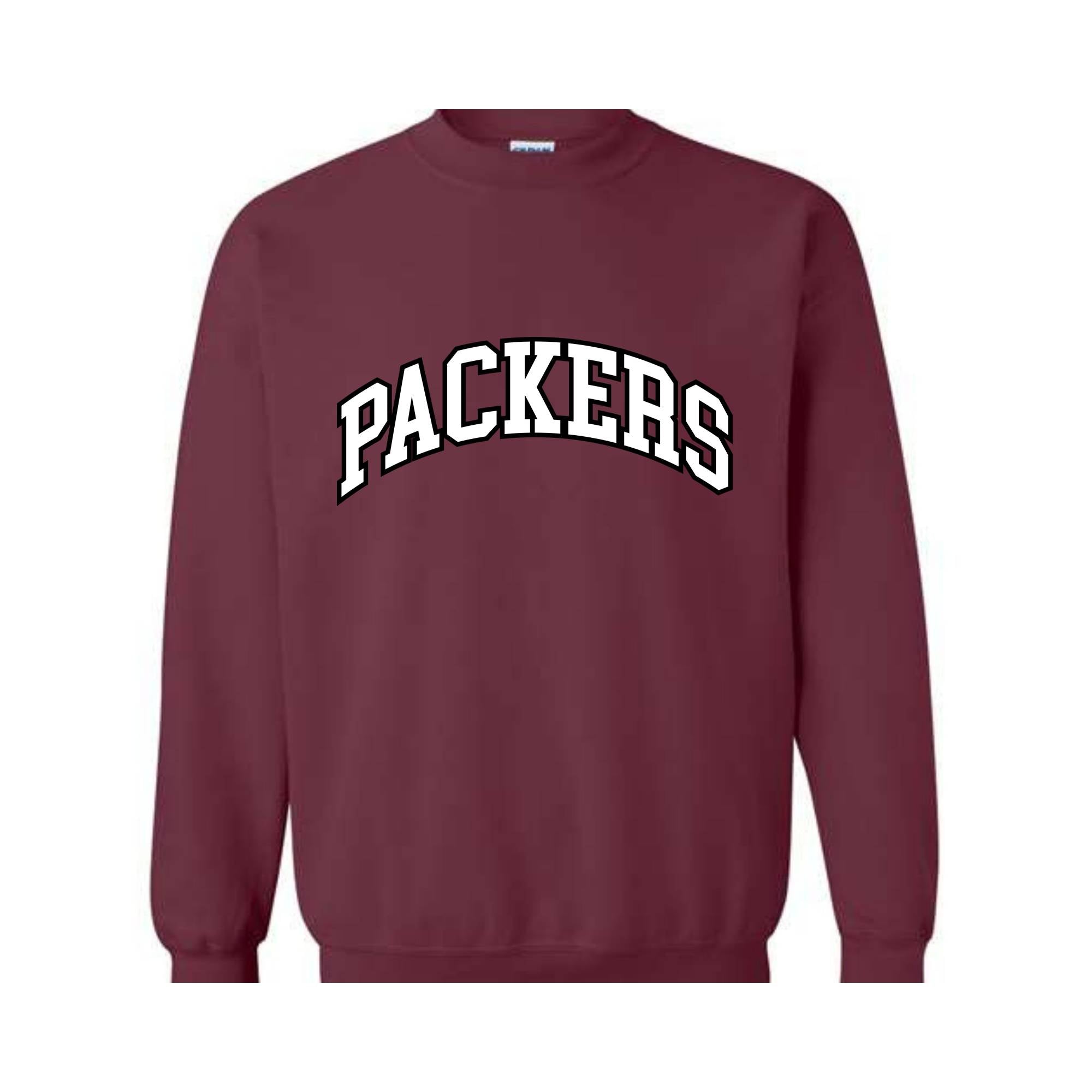 Team Mascot Sweatshirt, Packers Team Sweatshirt, Packers Team Spirit Sweatshirt, Packers Fan Sweatshirt, Packers School Sweatshirt