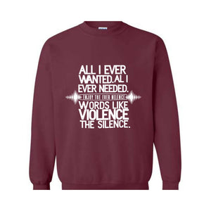 Enjoy The Silence Shirt, Breaks The Silence Shirt, Trendy Electronic Music Fans Shirt, Humorous Teacher Appreciation Gifts