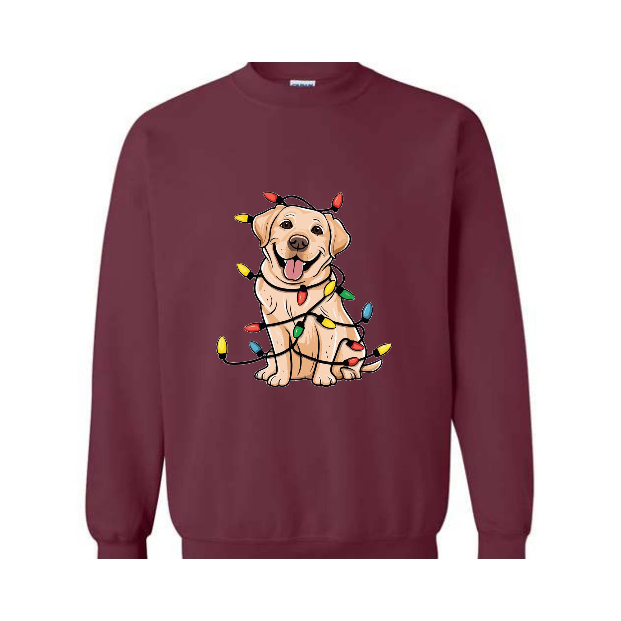 Christmas Dog Labrador Sweatshirt, Labrador Christmas Sweat, Labrador Dog Mom Gift, Labrador Dog Family Sweater, Family Holiday Sweater