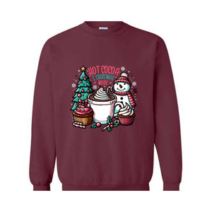 Hot Cocoa And Christmas Movie Sweatshirt, Christmas Sweatshirt, Hot Cocoa Sweatshirt, Christmas Gifts