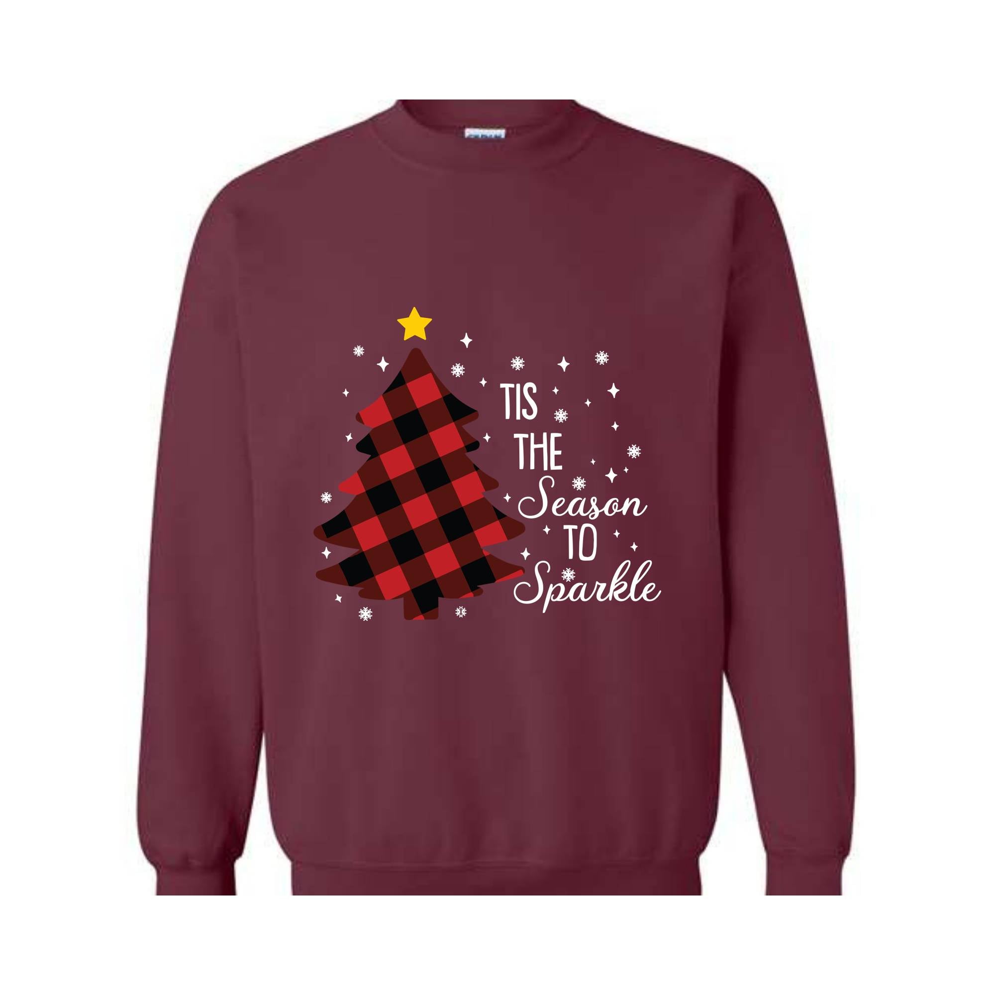 Tis The Season To Sparkle Sweatshirt, Merry Christmas Sweatshirt, Holiday Sweater, Holiday Sweatshirt, Christmas Gifts