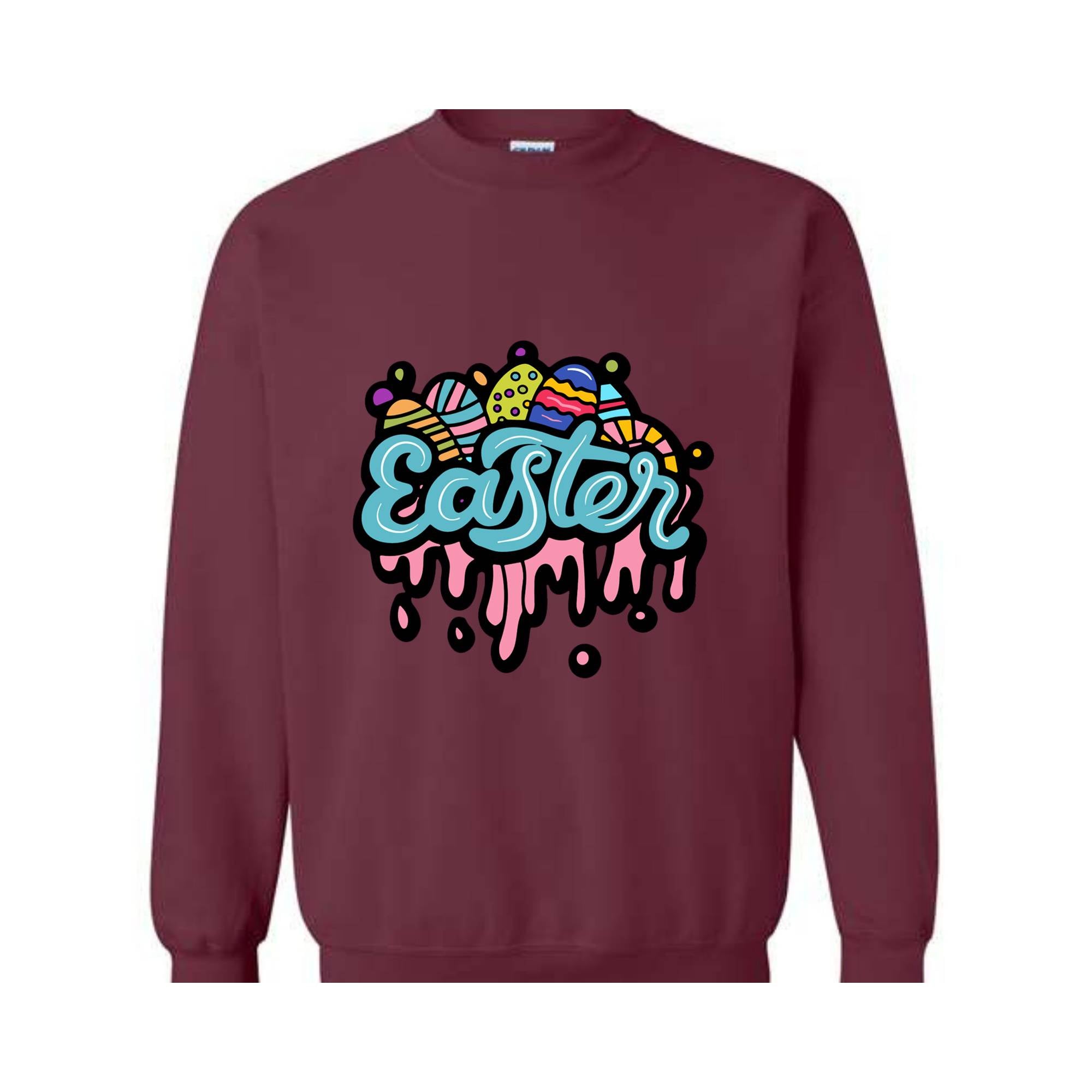 Easter Sweatshirt, Happy Easter Sweatshirt, Easter Lover Gift, Cute Easter Sweatshirt, Easter Bunny Hoodie