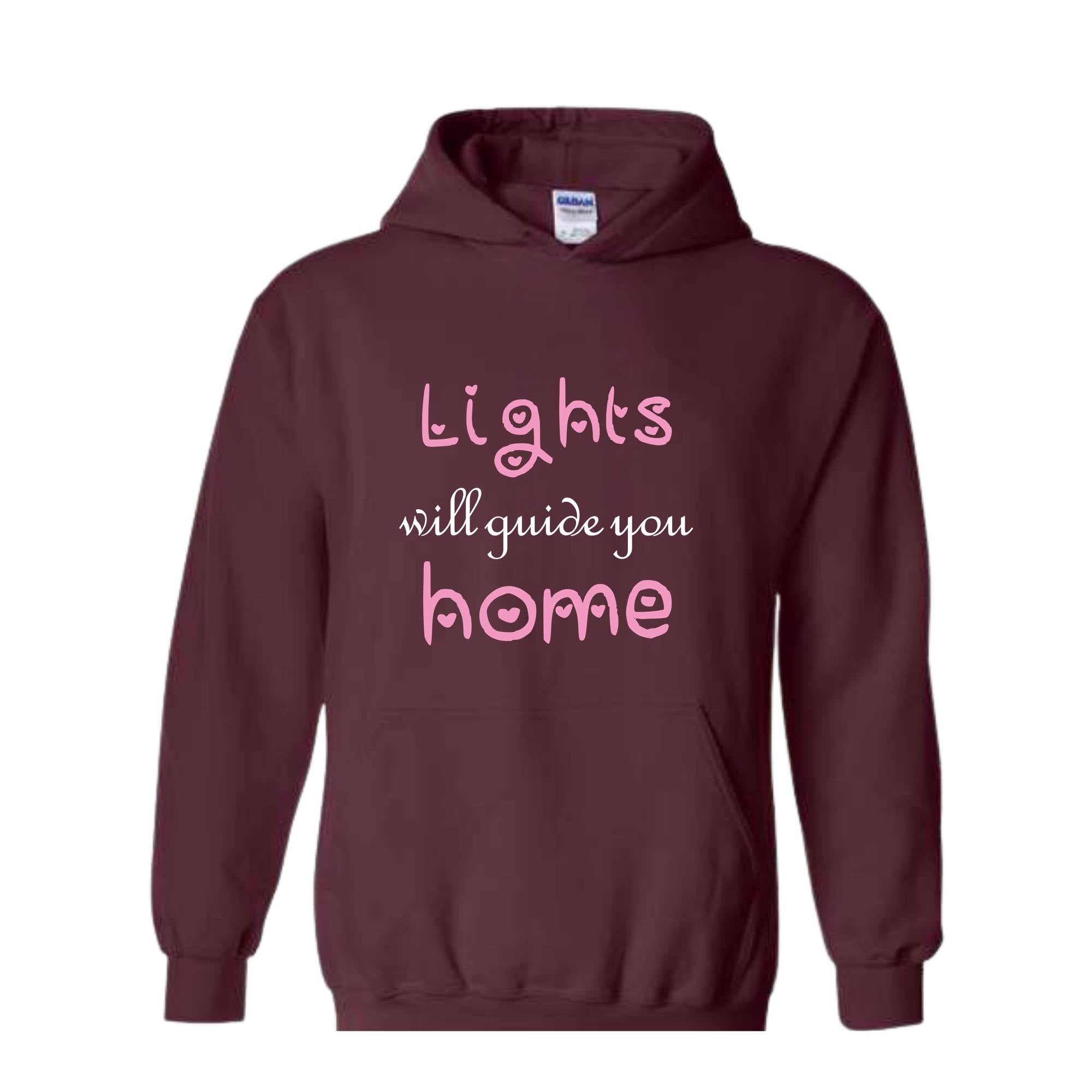 Lights Will Guide You Home Sweatshirt, Cute Sweatshirt, Motivational Sweatshirt, Motivational Hoodie, Inspirational Hoodie, Positive Gift