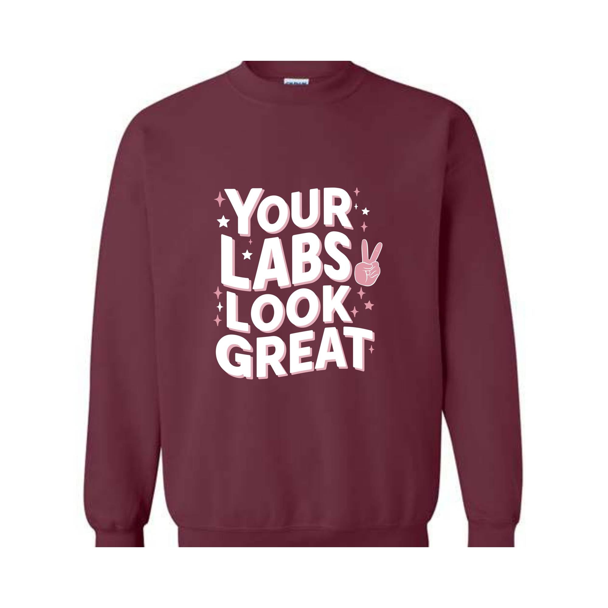 Your Labs Look Great Sweatshirt, Sarcastic Chronic Illness Shirt, Funny Sweatshirt, Chronic Pain Sweater, Illness Warrior Gift