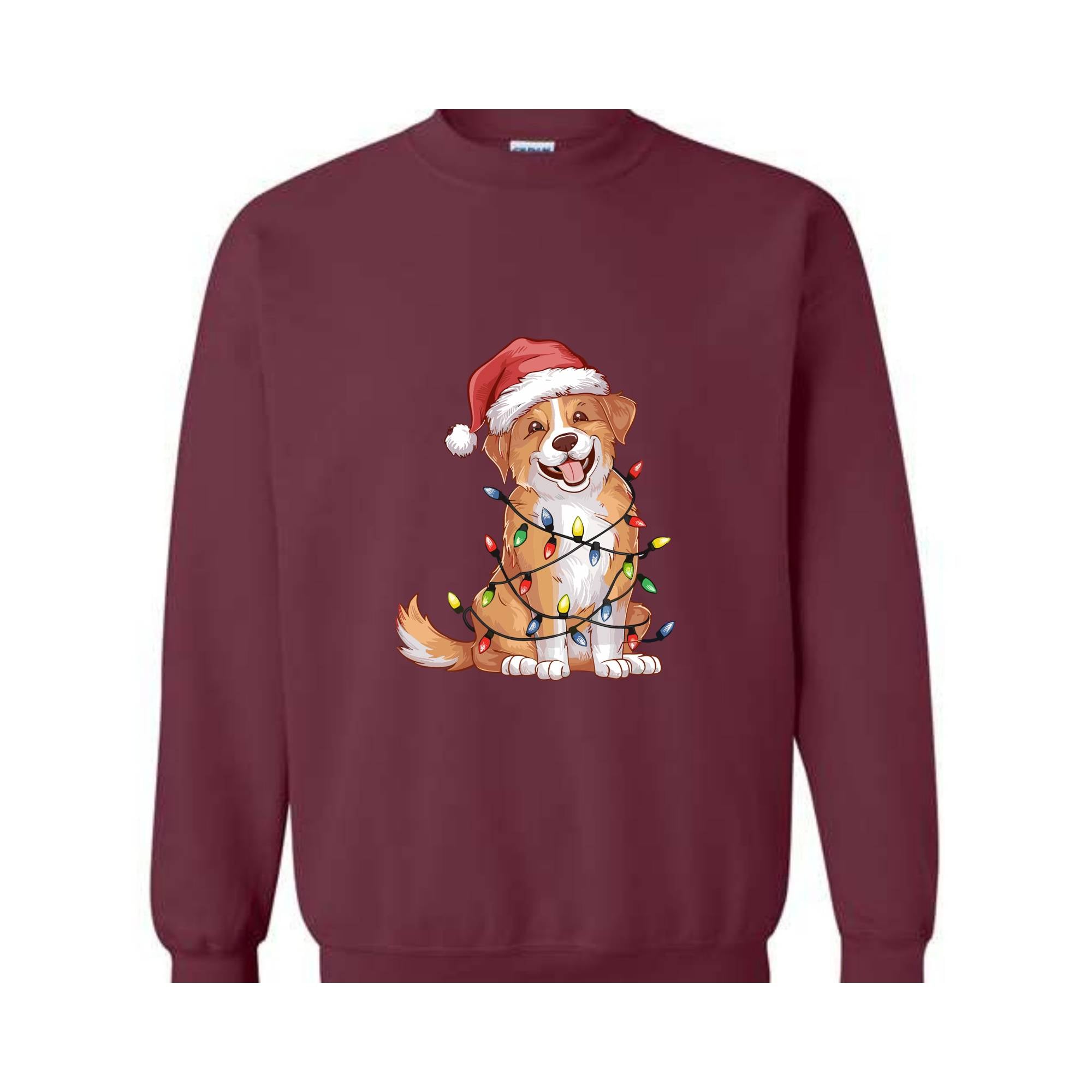 Festive Labrador Christmas Sweatshirt, Santa Labrador Sweater, Christmas Labrador Sweatshirt, Labrador Dog Lover Gift