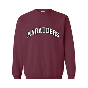 Team Mascot Sweatshirt, Marauders Team Sweatshirt, Marauders Team Spirit Sweatshirt, Marauders Fan Sweatshirt, Marauders School Sweatshirt