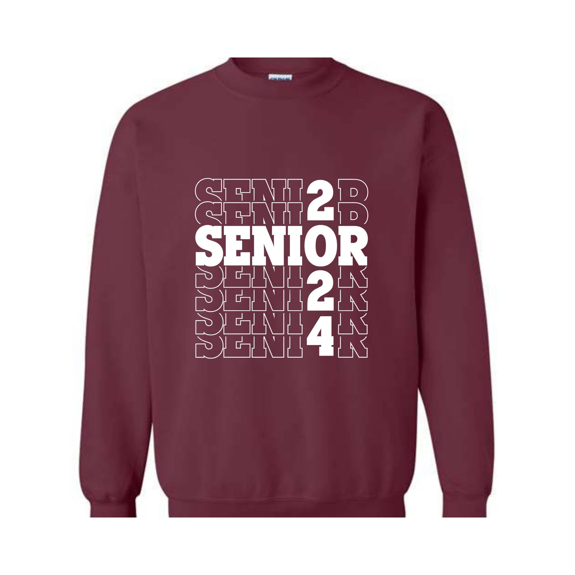 Senior 2024 Sweatshirt, Class of 2024 Sweater, Senior hoodie, Class 2024 Hoodie, Graduation Shirt, High School Graduation Gift