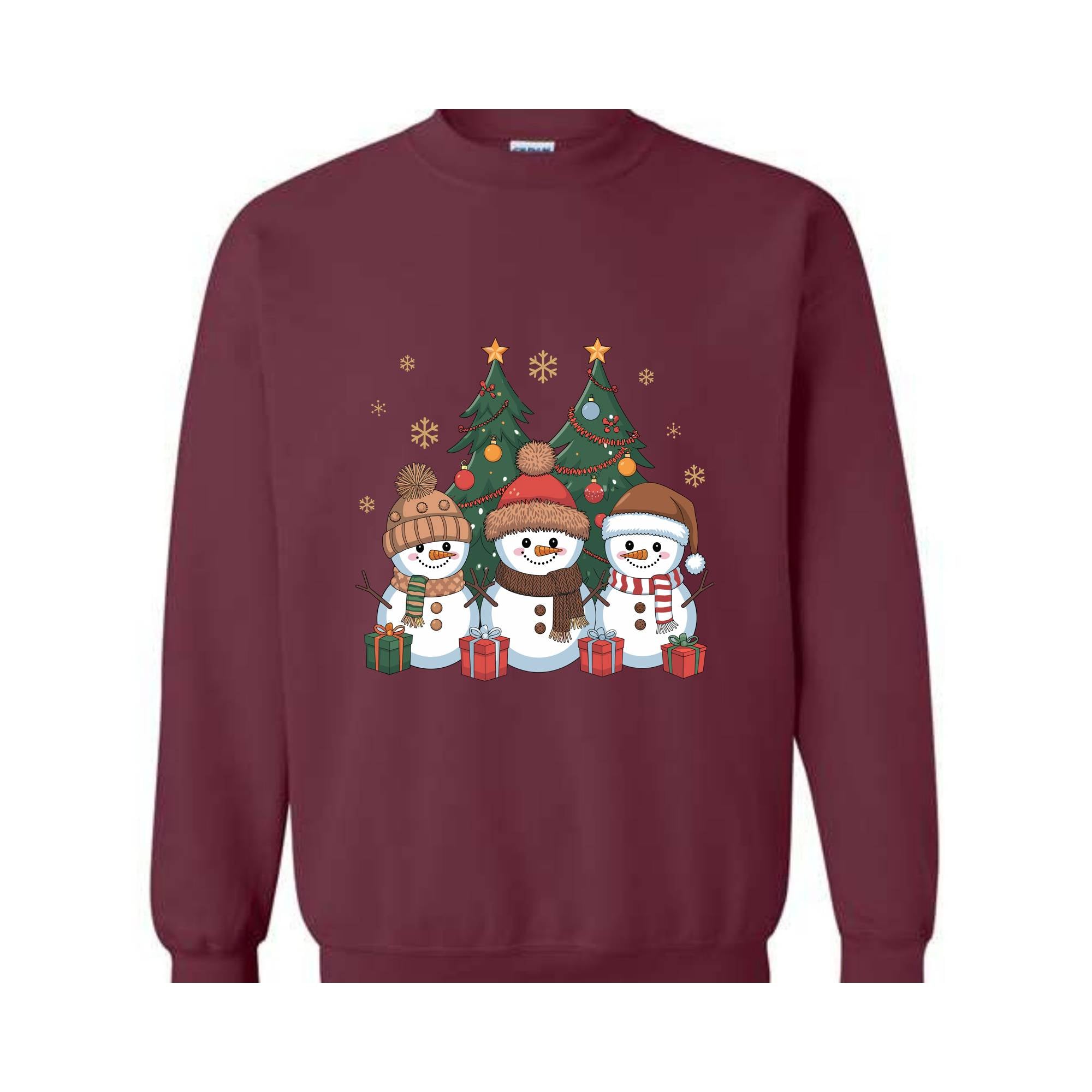 Snowman Sweatshirt, Christmas Sweatshirt, Cute Snowman Hoodie, Santa Hoodie, Christmas Hoodie, Cute Christmas Hoodie, Winter Sweat