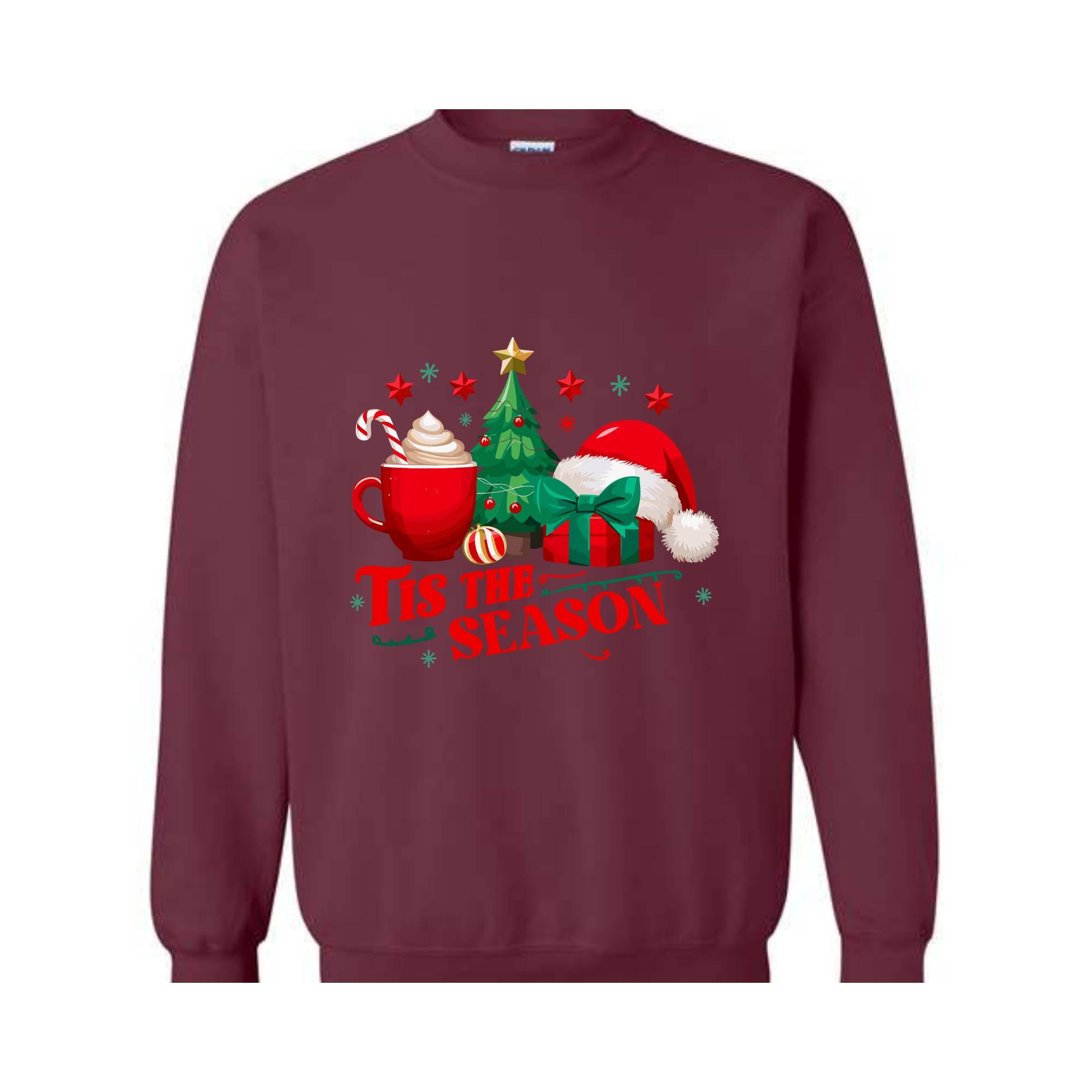 Tis The Season Sweatshirt, Christmas Tis The Season Sweatshirt, Merry Christmas Shirt, Christmas Sweatshirt, Cute Winter Sweatshirt