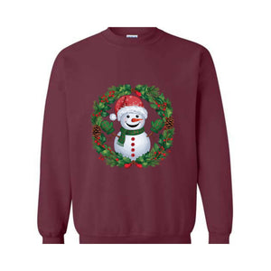 Christmas Snowman Sweatshirt, Christmas Sweatshirt, Snowman Shirt, Snowman T-Shirt, Christmas Sweater, Christmas Shirts for Women