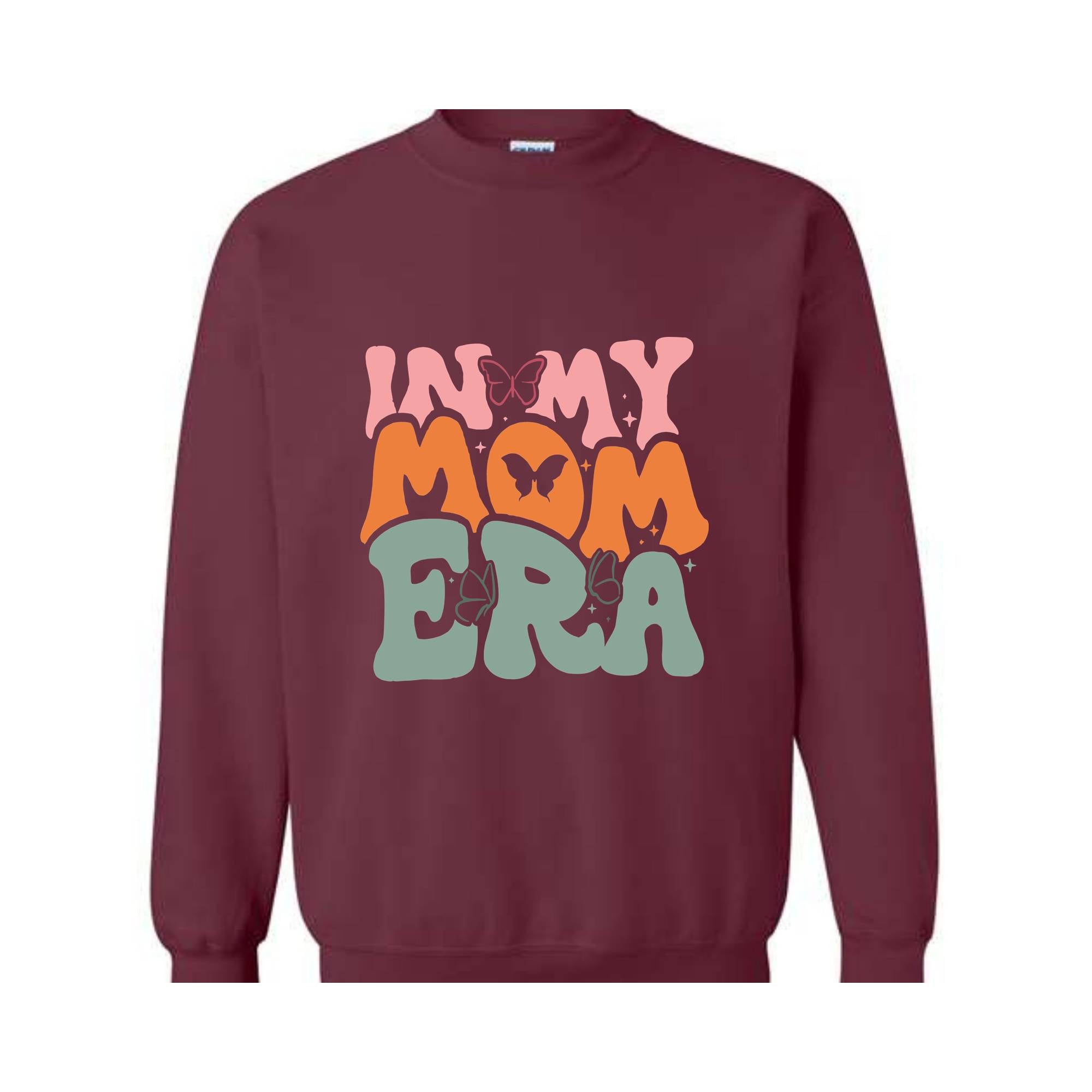 In My Mom Era Sweatshirt, Pregnancy Announcement Sweater, Cute Maternity Sweater, Expecting Mom Gift, Pregnant Mom Gift