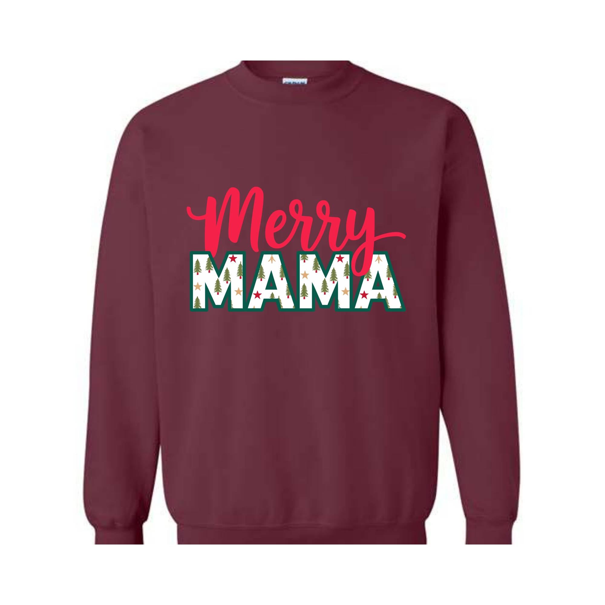 Merry Mama Sweatshirt, New Mom Christmas Sweater, Pregnancy Announcement Tee, Merry Hoodie, Cute Winter Gift