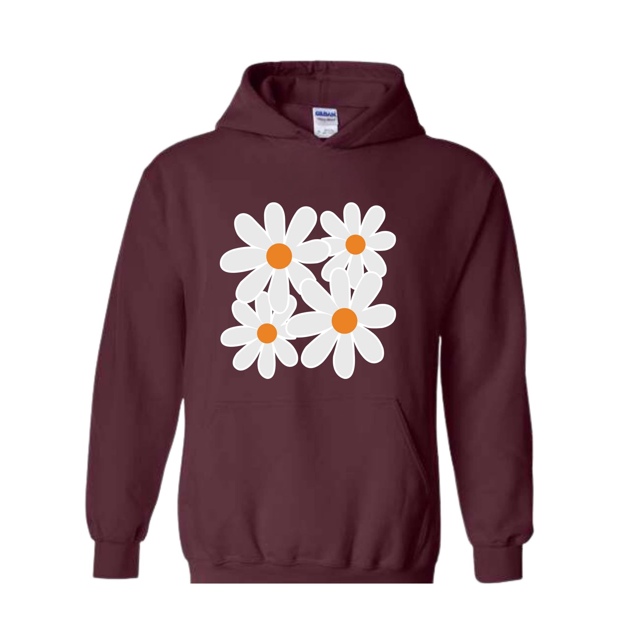 Boho Flowers Sweatshirt, Wildflower Sweatshirt, Floral Sweatshirt, Flower Lovers Sweatshirt, Boho Sweatshirt