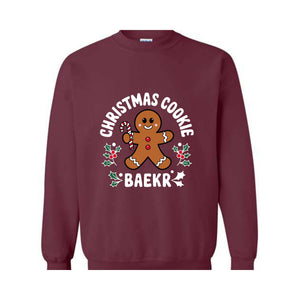 Christmas Cookies Baker Sweatshirt, Christmas Sweat