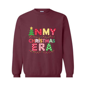 In My Christmas Era Sweatshirt, In My Christmas Era Shirt, Christmas Shirt, Xmas Sweatshirt, Holiday Shirt, Xmas Gift, Christmas Party Tee