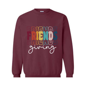 Friendsgiving Sweatshirt, Besties Sweatshirt, Gift For Friend, Cozy Sweatshirt, Thanksgiving Sweatshirt, Thanksgiving Best Friends Shirt