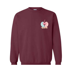 Parrot Heart Sweatshirt, Valentines Day Sweatshirt, Lover Sweatshirts, Parrot Sweatshirt, Matching Sweatshirts, Valentine Lover Gifts