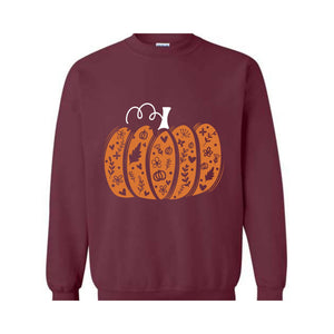 Fall Pumpkin Sweatshirt, Pumpkin Sweatshirt, Cute Pumpkin Shirt, Pumpkin Spice Shirt, Fall Crewneck, Cozy Season Sweatshirt, Fall Clothing