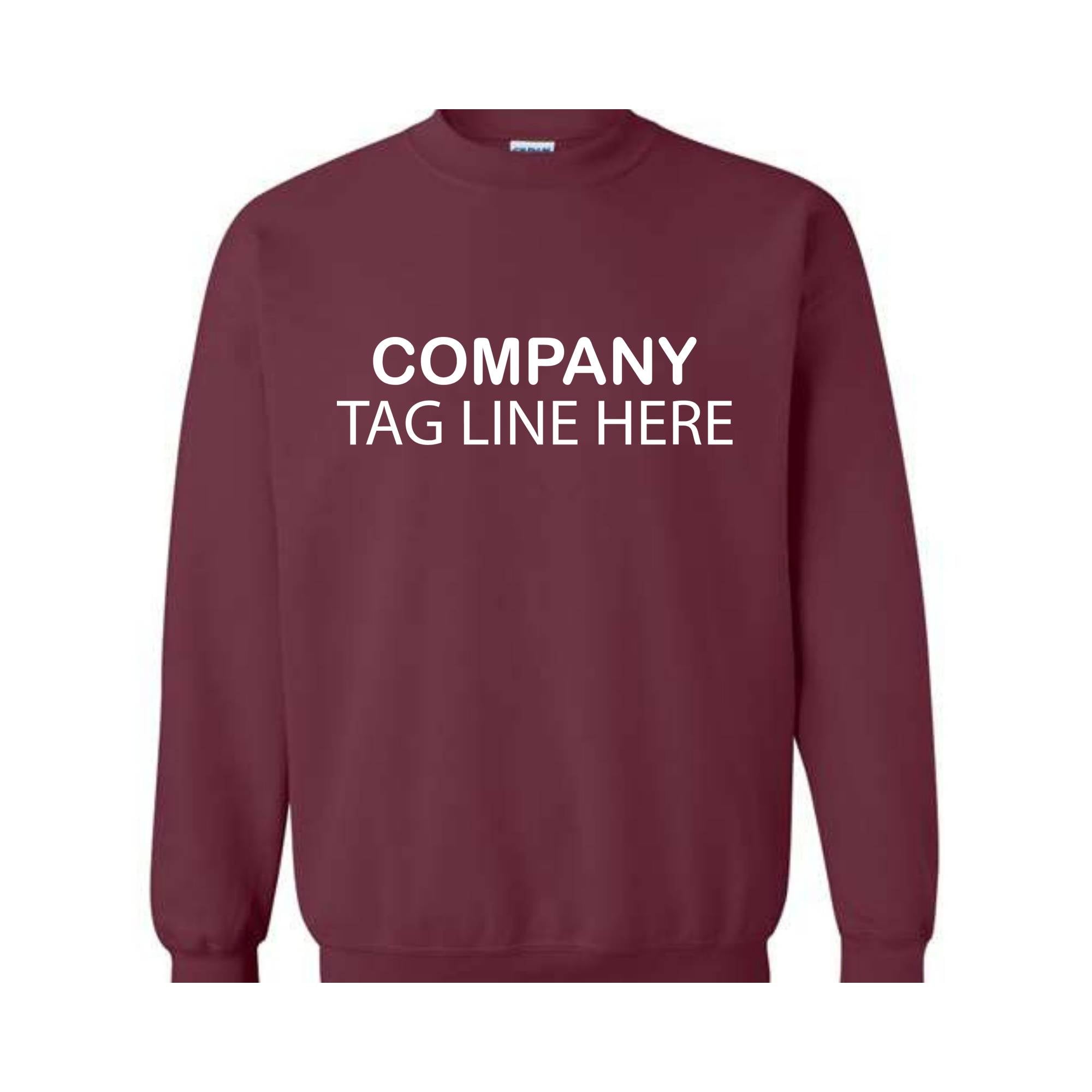 Custom Company Logo Sweatshirt, Custom Matching Sweatshirt, Custom Back And Front Sweatshirt, Personalized Company Custom Sweatshirt