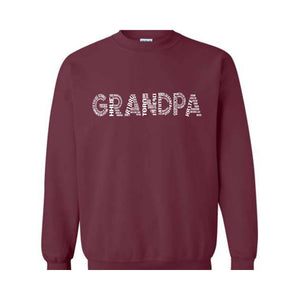 Grandpa Typography Sweatshirt, Funny Grandpa , Best Grandpa , Father Gift, Grandpa Birthday Gift, Funny Dad , Grandpa Gift