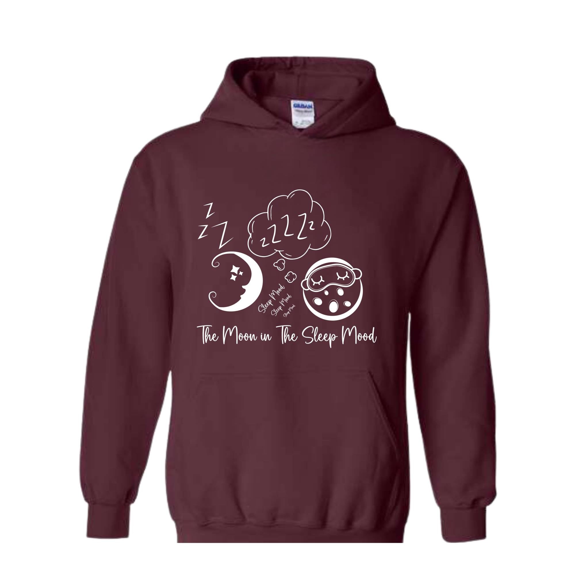 The Moon in The Sleep Mood, Moon Sweater, Good Evening Sweatshirt, Trendy Sweatshirt, Sarcastic Sweater, Funny Sweatshirt