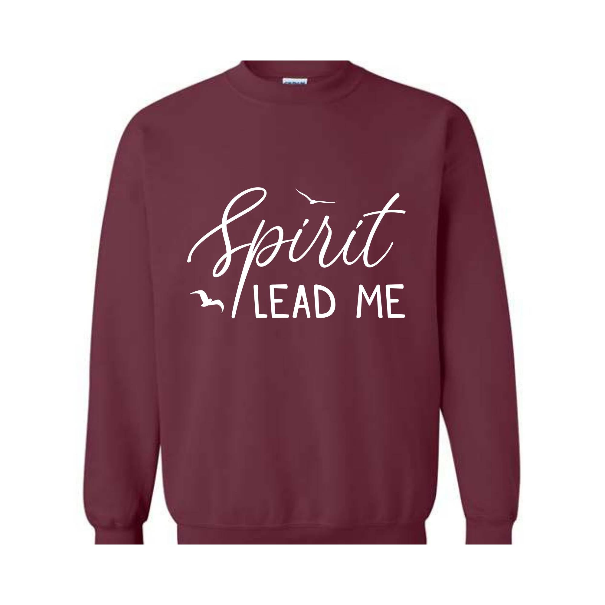 Spirit Lead Me Where My Trust Is Without Borders Sweatshirt, Religious Quote Sweatshirt, Elegant Boho Christian Quote Sweatshirt