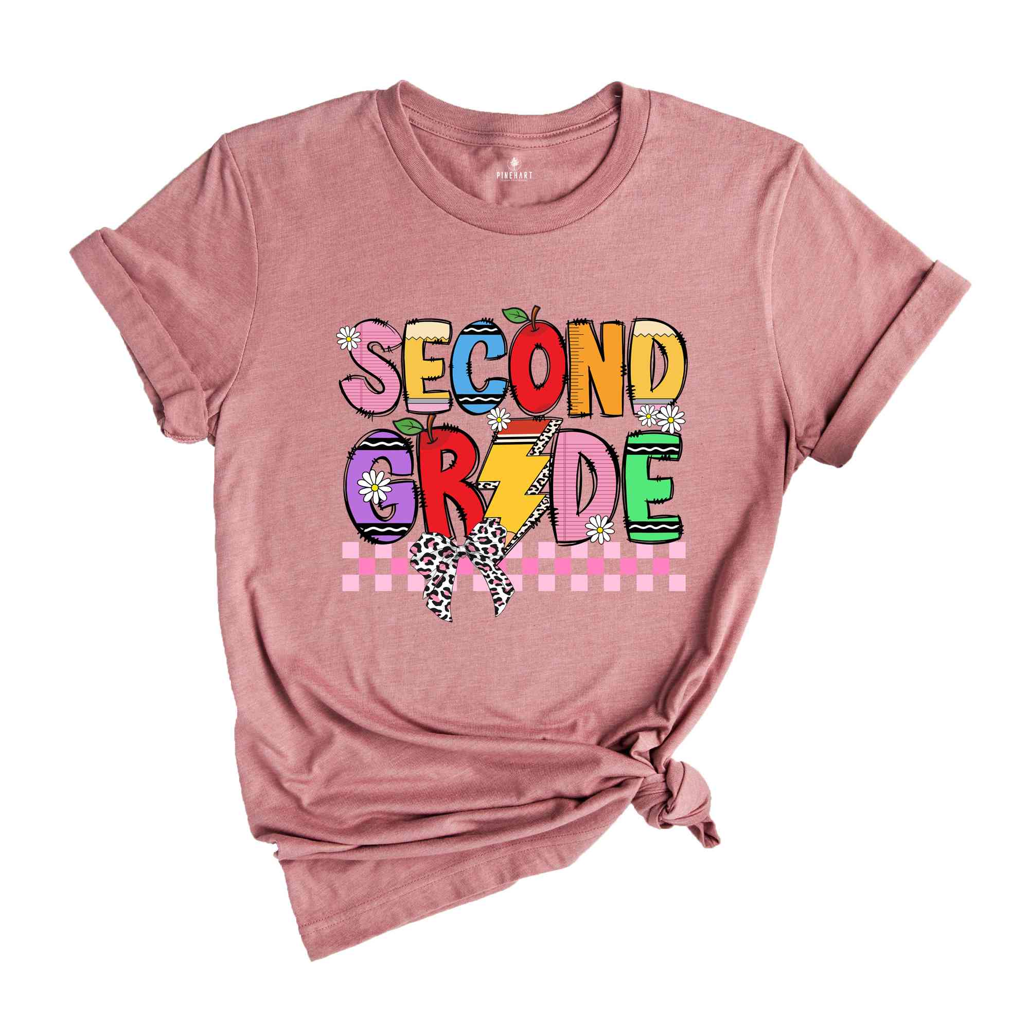 Hello Second Grade Shirt, 2nd Grade Shirt, Back To School Shirt, Second Grade Gift, Second Day Of School Shirt, Second Grade Teacher Shirt