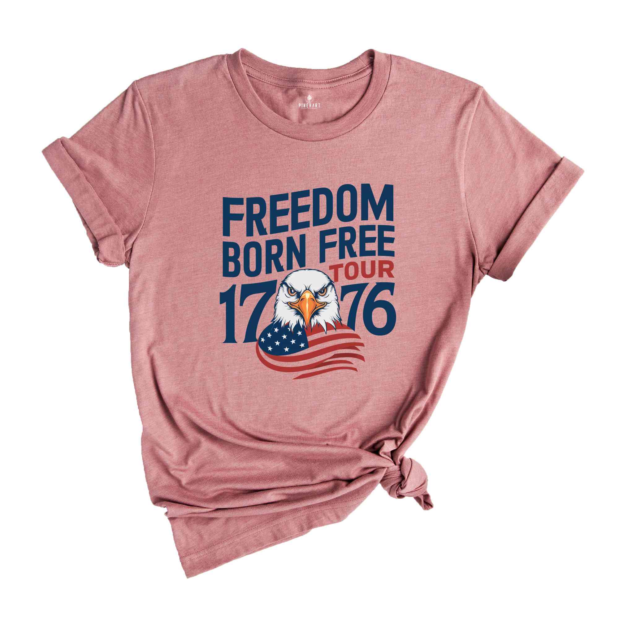 Retro 4th of July Shirt, Freedom tour, Red White and Blue, Eagle America shirt, Fourth of July Shirt, Independence Day Tee