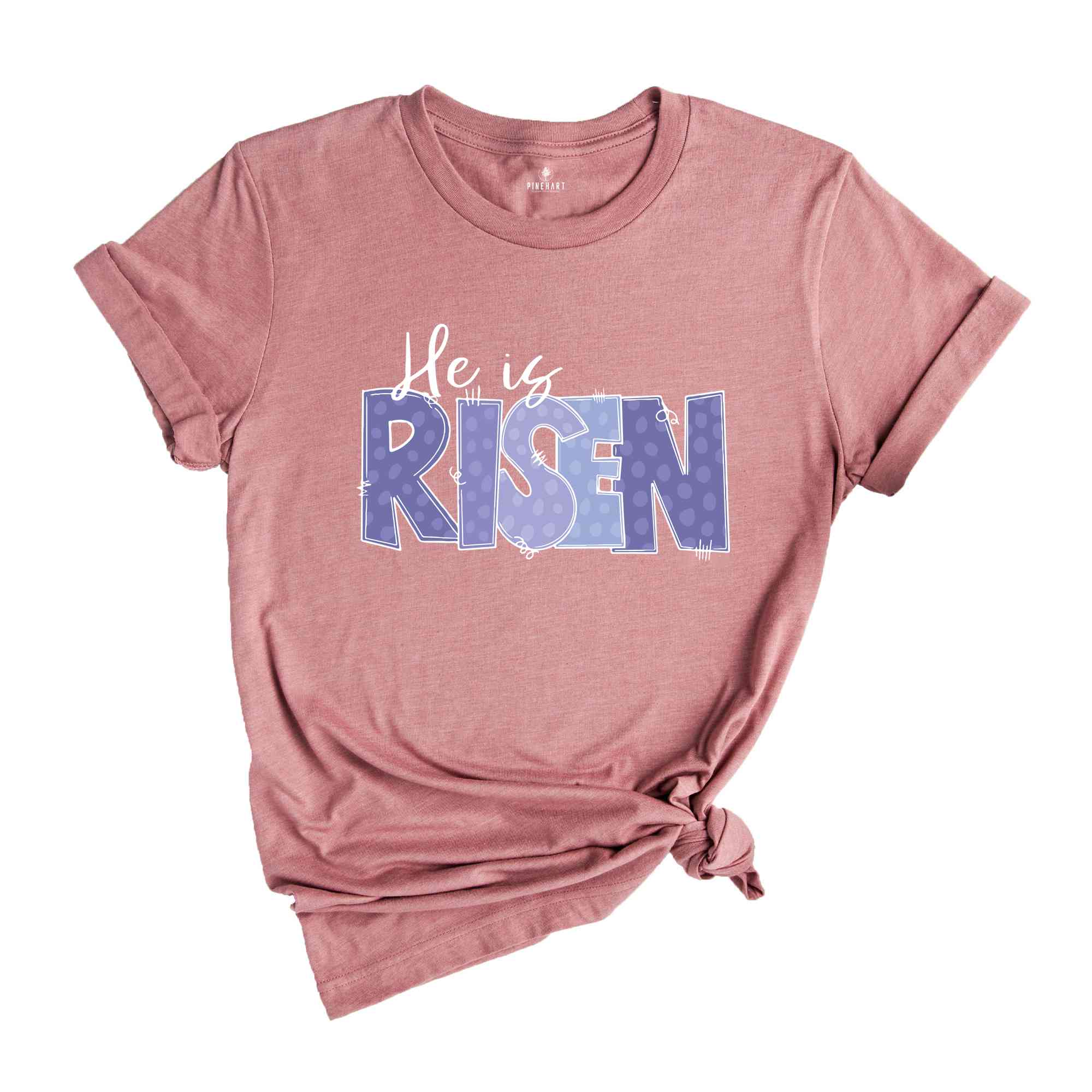 He Is Risen T-Shirt, Mattew 28 6 He Is Not Here He Has Risen, Bible Verse Shirt, Easter T-Shirt, Christian Shirt