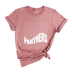 Team Mascot Shirt, Panthers Team Shirt, Panthers Team Spirit Shirt, Panthers Fan Shirt, Panthers School Shirt, Panthers School Spirit