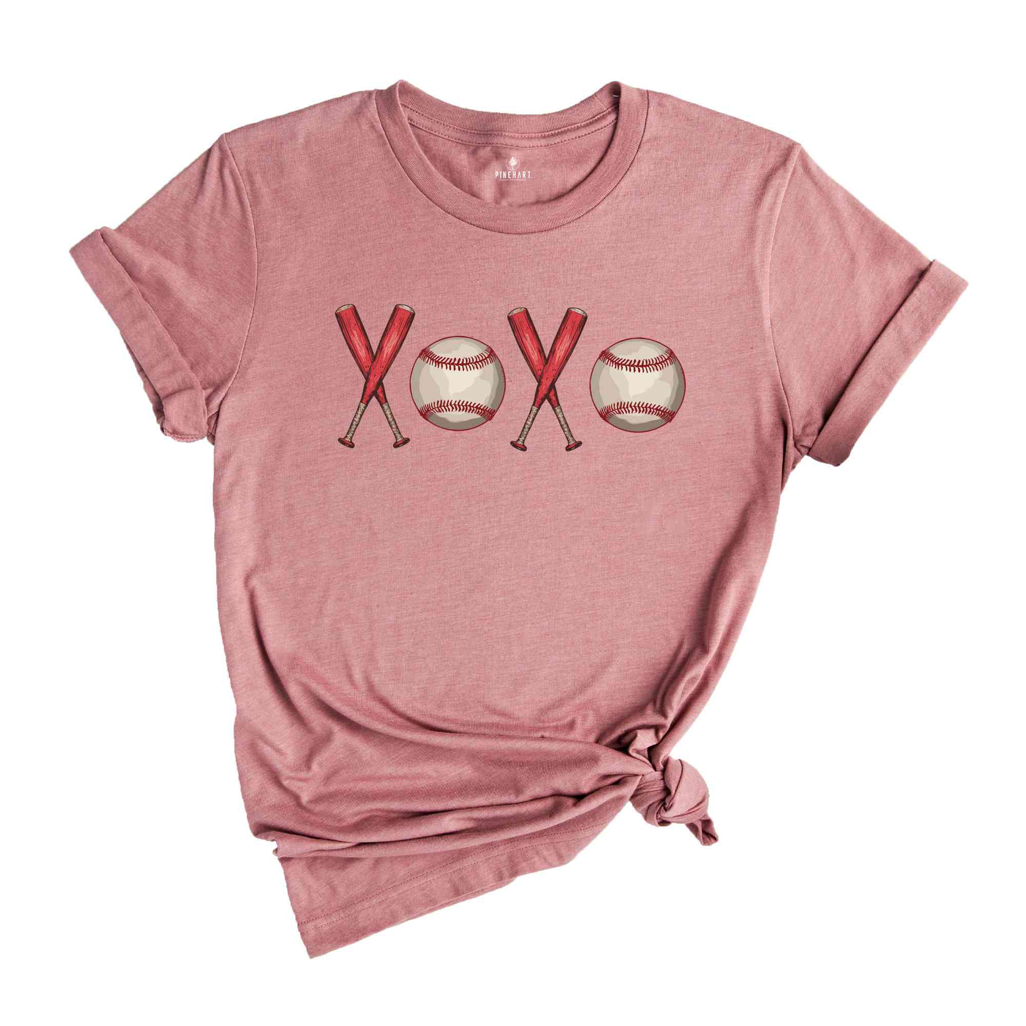 XOXO Baseball Mom Shirt, Cute Baseball Mom, Baseball Team Mom, Baseball Shirt, Gift for Mom, Baseball Mama Shirt