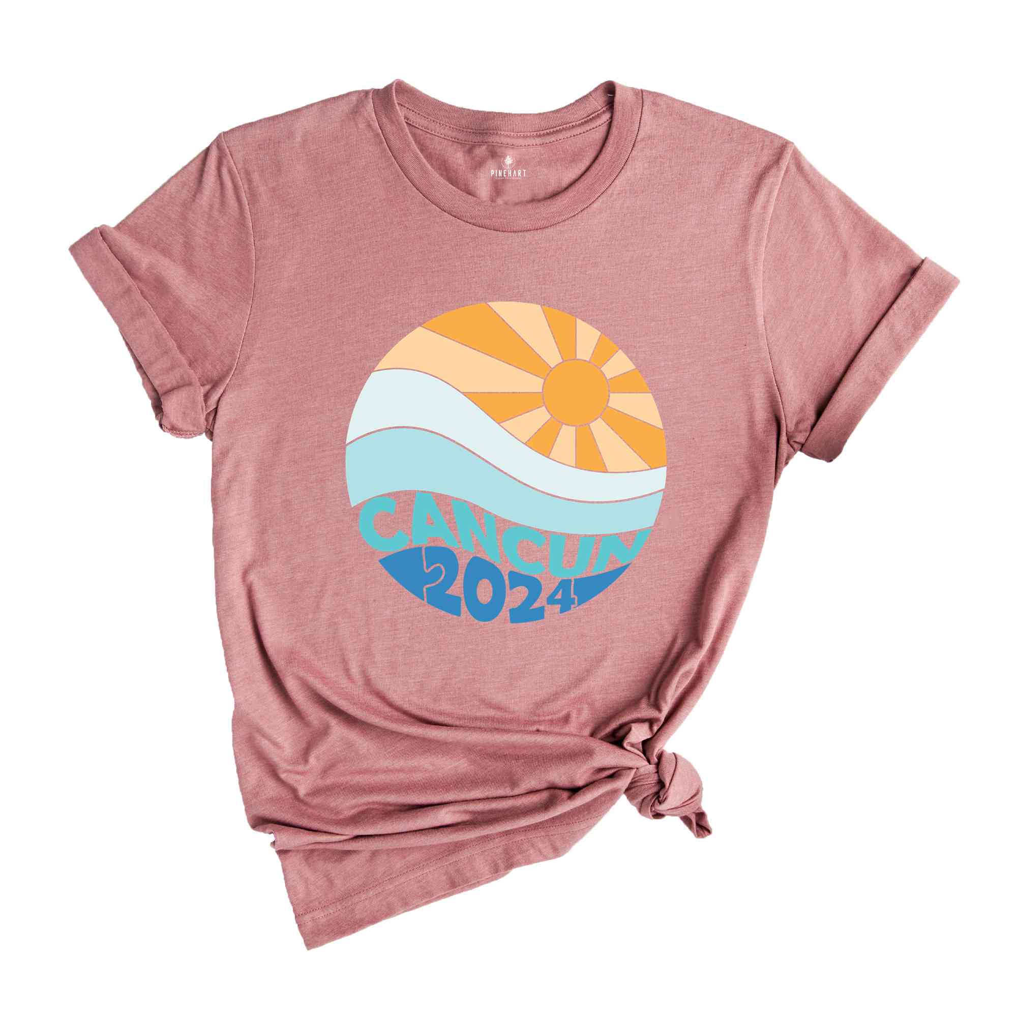 Cancun 2024 Shirt, Sun Shirt, Summer Shirt, Vacation Shirt, Summer Trip Shirt, Beach Vibes Shirt, Beach Shirt, Vacay Mode Shirt