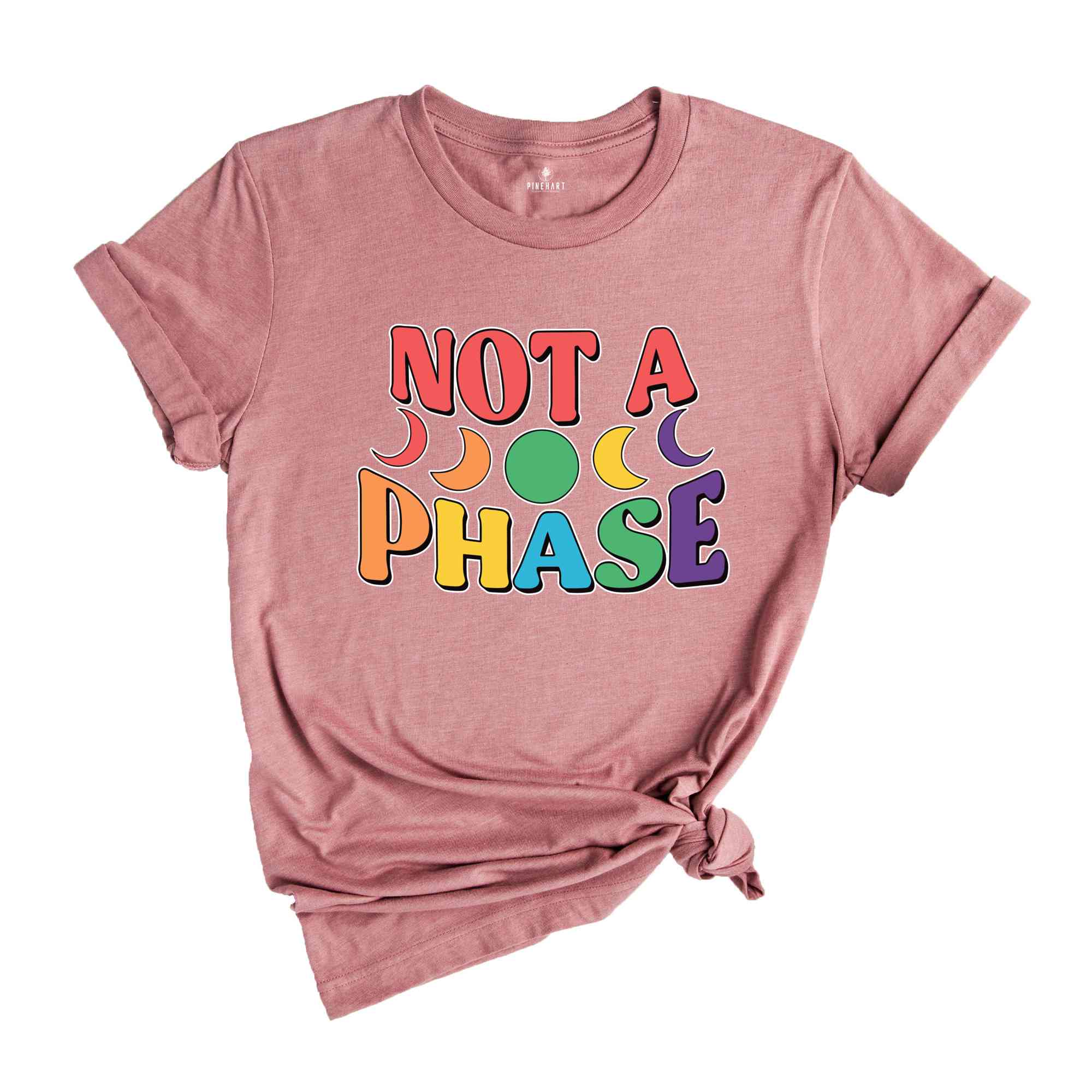 Not A Phase Shirt, LGBT Shirt, Pride Month Shirt, Love Is Love Shirt, Rainbow Pride Shirt, LGBTQ Shirt, Equality Shirt