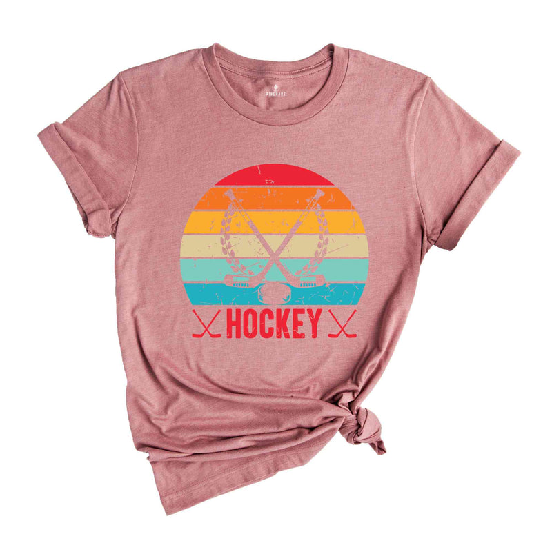 Hockey Team T-Shirt, Minimalist Hockey Player Shirt, Aesthetic Coach Shirt, Match Day Tee, Gift For Hockey Lover