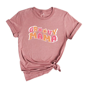 Groovy Mama Shirt, Groovy Birthday Party, Family Groovy Tee, Groovy Mom Tshirt, Mama Gift Shirt, Hippie Mom Tees, Groovy Party Shirt