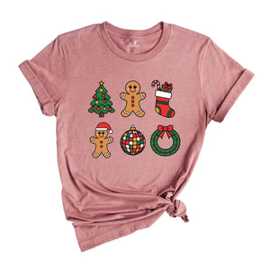 Christmas Shirt, Cute Winter Shirt, Holiday Party Shirt, Retro Christmas Shirt, Christmas Bow Shirt, Holiday Shirt, Christmas Tree Shirt