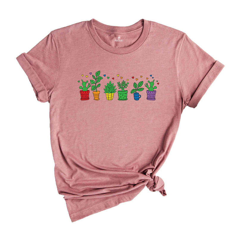 Gardener LGBT Shirt, Botaincal Shirt, Gardener Shirt, Pride Ally Shirt, Pride Month Shirt, LGBTQ Pride Shirt, Rainbow Shirt, Gay Shirt