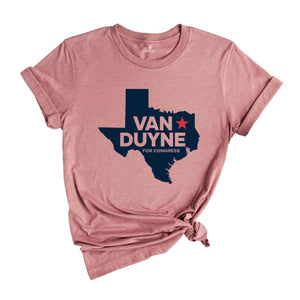 Beth Van Duyne 2024 Congressional Elections T-Shirt, Beth Van Duyne for Congress 2024 Texas November Elections Campaign Shirt