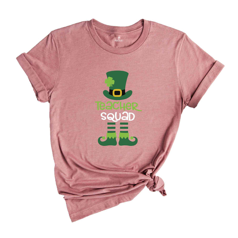 Teacher Squad Shirt, St Patricks Day Teacher Shirt, Saint Patricks Day Tshirt, St Patricks Teacher Gift, Teacher Life Shirt