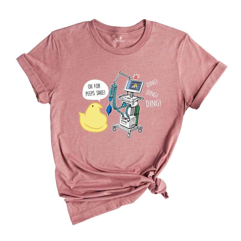 Oh For Peeps Sake Shirt, Easter Nurse T-Shirt, Funny Easter Nurse Tee, Nurse Easter T-Shirt, Easter Vibes, Gift For Nurse