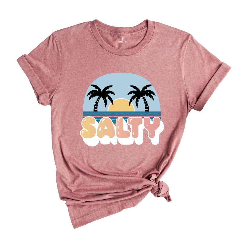 Salty Shirt, Trendy Beach Shirt, Beach Shirt, Beach Shirt, Vacation Shirt, Trendy Summer Shirt, Summer Mom Shirt