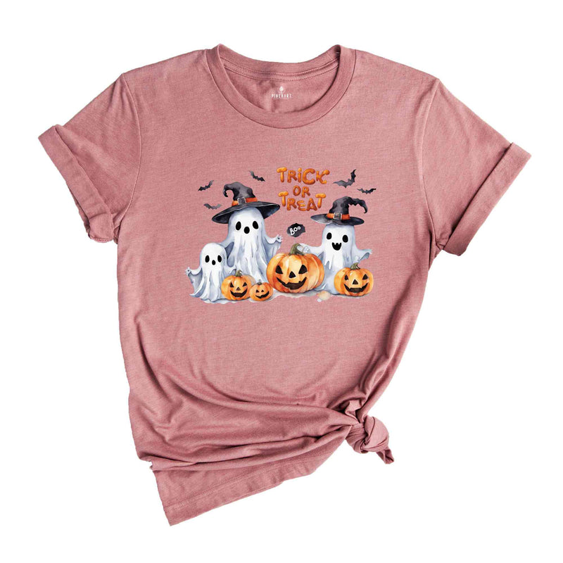 Trick Or Treat Shirt, Halloween Candy T-shirt, Halloween Ghosts Tee, Pumpkin Shirt, Halloween Gifts For Candy Lovers