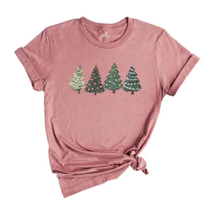 Christmas Trees Shirt, Christmas Gift, Gift for Christmas, Cute Christmas Shirt, Christmas Family Shirt, Christmas Costume